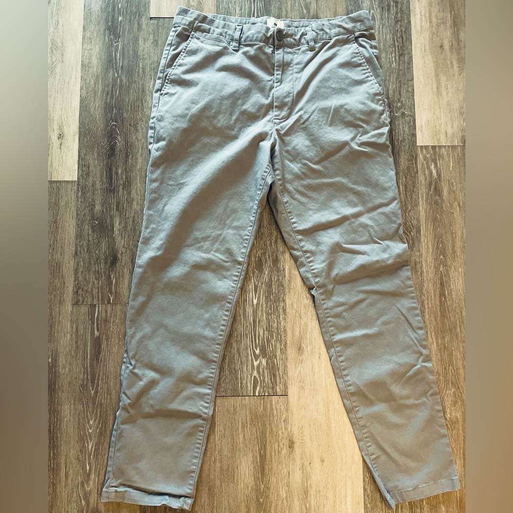 H&M Slim Fit Grey Khakis